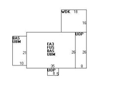 873 Chestnut St, Newton, MA 02468 floor plan