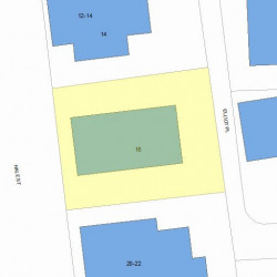 18 Hale St, Newton, MA 02464 plot plan