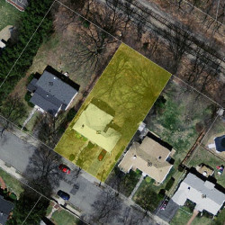 82 Stanley Rd, Newton, MA 02468 aerial view