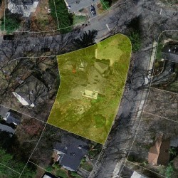 68 Walnut Hill Rd, Newton, MA 02459 aerial view