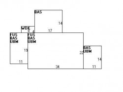 54 Bound Brook Rd, Newton, MA 02461 floor plan