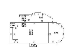 195 Carlton Rd, Newton, MA 02468 floor plan