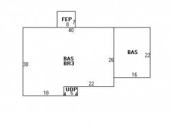 14 White Ave, Newton, MA 02459 floor plan