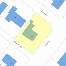 26 Cavanaugh Path, Newton, MA 02459 plot plan