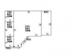 172 Cotton St, Newton, MA 02458 floor plan