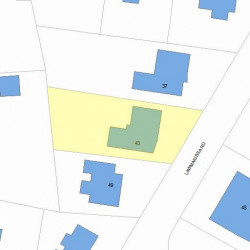 43 Lawmarissa Rd, Newton, MA 02468 plot plan