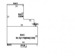 117 Moulton St, Newton, MA 02462 floor plan