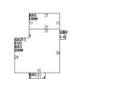 18 Burnside Rd, Newton, MA 02461 floor plan
