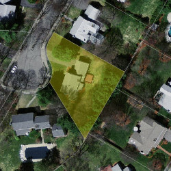 56 Lawmarissa Rd, Newton, MA 02468 aerial view