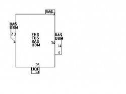 45 Harris Rd, Newton, MA 02465 floor plan