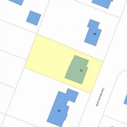 89 Beethoven Ave, Newton, MA 02468 plot plan
