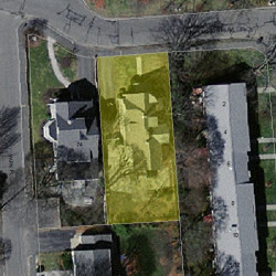 70 Washington Park, Newton, MA 02460 aerial view