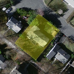 24 Van Wart Path, Newton, MA 02459 aerial view