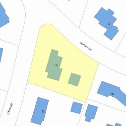 10 Locke Rd, Newton, MA 02468 plot plan