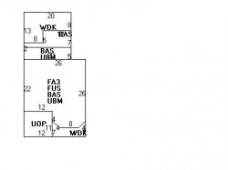 44 Wildwood Ave, Newton, MA 02460 floor plan