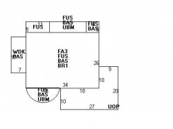 21 Furber Ln, Newton, MA 02459 floor plan