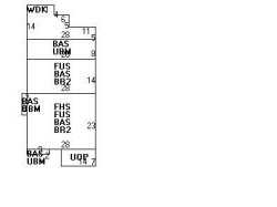 181 Gibbs St, Newton, MA 02459 floor plan