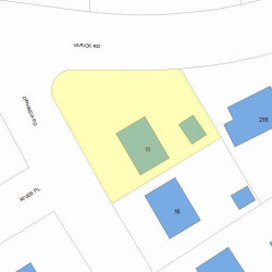 10 Dwhinda Rd, Newton, MA 02468 plot plan