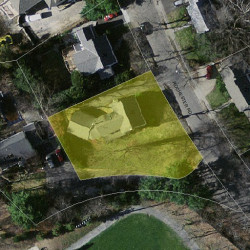 26 Rochester Rd, Newton, MA 02458 aerial view