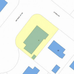 4 Antonellis Cir, Newton, MA 02459 plot plan