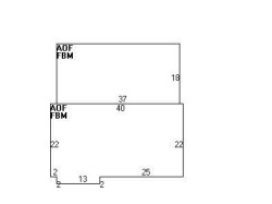 64 Columbus St, Newton, MA 02461 floor plan