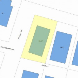 15 Saint James Ter, Newton, MA 02458 plot plan