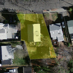 354 Kenrick St, Newton, MA 02458 aerial view