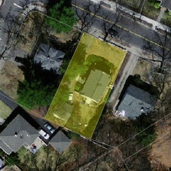 150 Woodward St, Newton, MA 02461 aerial view