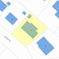 53 Bontempo Rd, Newton, MA 02459 plot plan