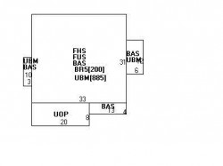 425 Ward St, Newton, MA 02459 floor plan