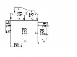 12 Fairfield St, Newton, MA 02460 floor plan