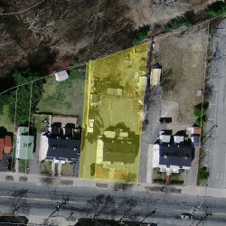 307 California St, Newton, MA 02458 aerial view