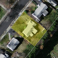 129 Spiers Rd, Newton, MA 02459 aerial view