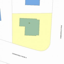 19 Commonwealth Park, Newton, MA 02459 plot plan