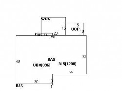 68 Levbert Rd, Newton, MA 02459 floor plan