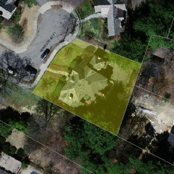 46 Homestead St, Newton, MA 02468 aerial view