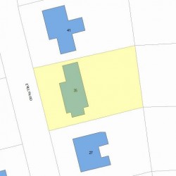 35 Evelyn Rd, Newton, MA 02468 plot plan