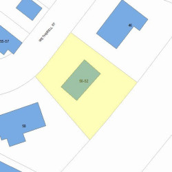 50 Wetherell St, Newton, MA 02464 plot plan