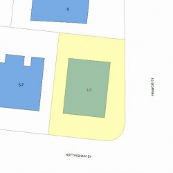 1 Nottingham St, Newton, MA 02459 plot plan