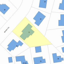 30 Beverly Rd, Newton, MA 02461 plot plan