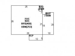 965 Walnut St, Newton, MA 02460 floor plan
