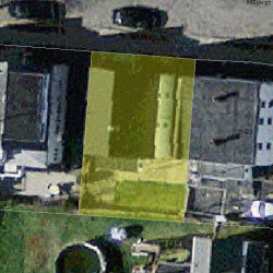 6 Beech St, Newton, MA 02458 aerial view