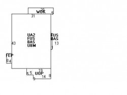 46 Lothrop St, Newton, MA 02460 floor plan