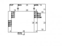 250 Ward St, Newton, MA 02459 floor plan