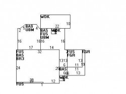 188 Islington Rd, Newton, MA 02466 floor plan