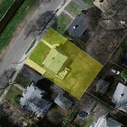 126 Albemarle Rd, Newton, MA 02460 aerial view