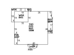 64 Homer St, Newton, MA 02459 floor plan