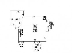 396 Ward St, Newton, MA 02459 floor plan