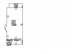 1561 Washington St, Newton, MA 02465 floor plan