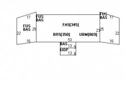 734 Centre St, Newton, MA 02458 floor plan